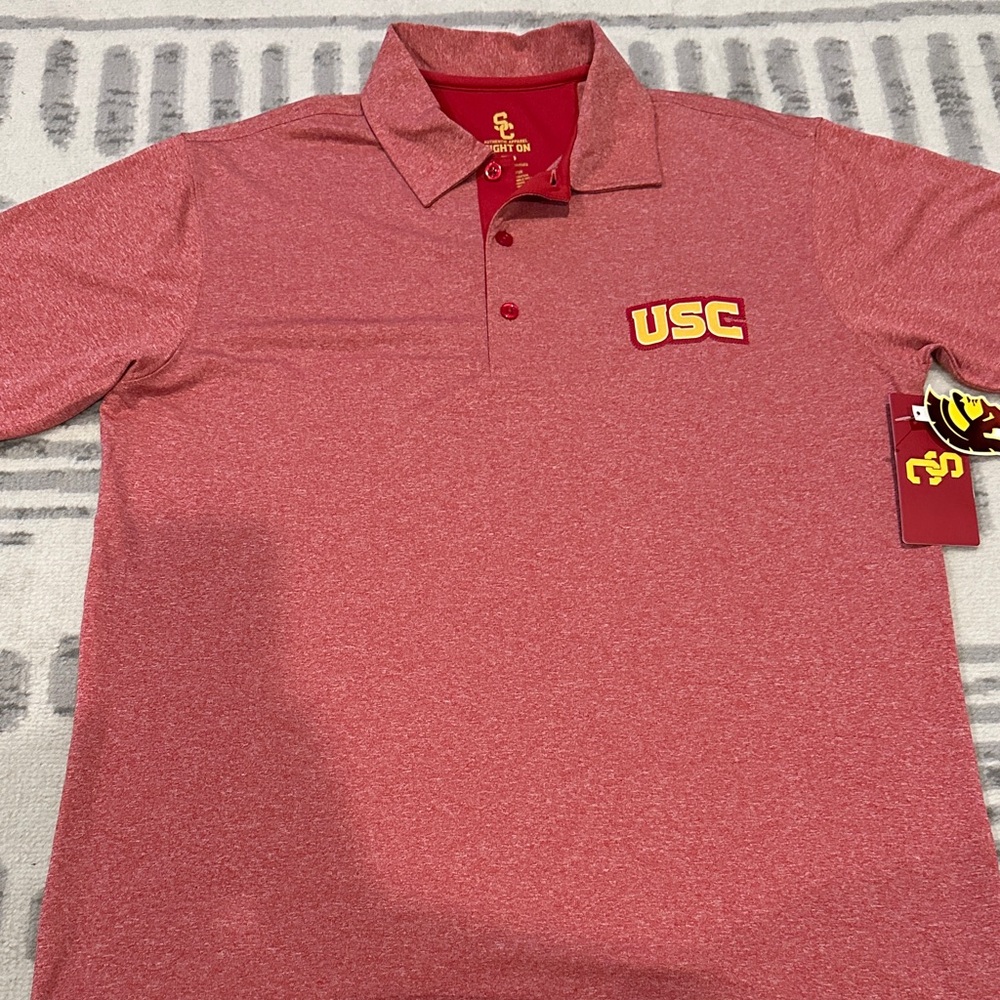 NWT Men’s USC Red Polo Shirt